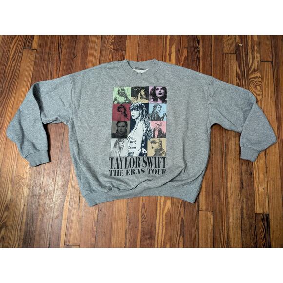 Taylor Swift Eras Tour Womens Large Crewneck - Picture 1 of 6